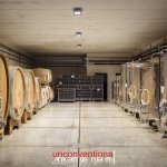 La parte interrata delle cantine con le grandi botti - Foto p.g.c. E. Crola